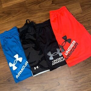 Boys Under Armour Athletic Shorts Bundle
